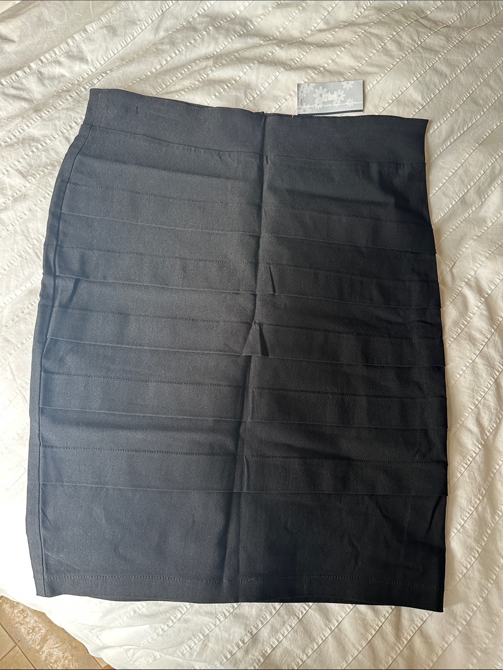 Black Pencil Skirt - Women's Classic Sheath